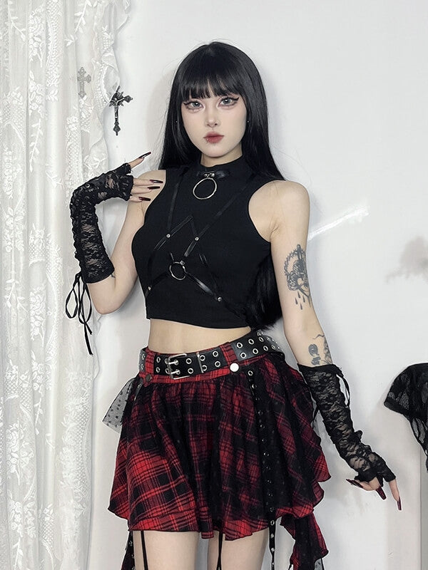 cutiekill-dark-street-leather-strap-patchwork-tank-top-ah0713-7